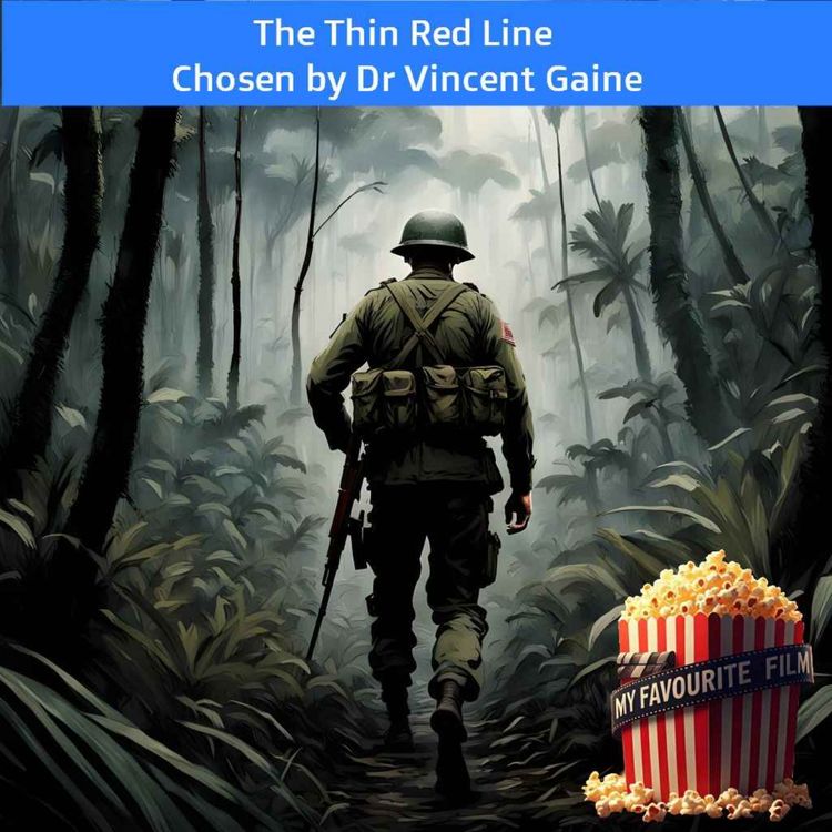 cover art for The Thin Red Line chosen by Dr Vincent Gaine