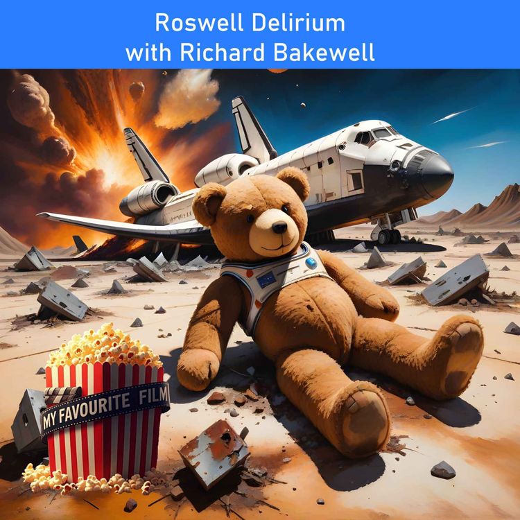 cover art for Roswell Delirium with Richard Bakewell