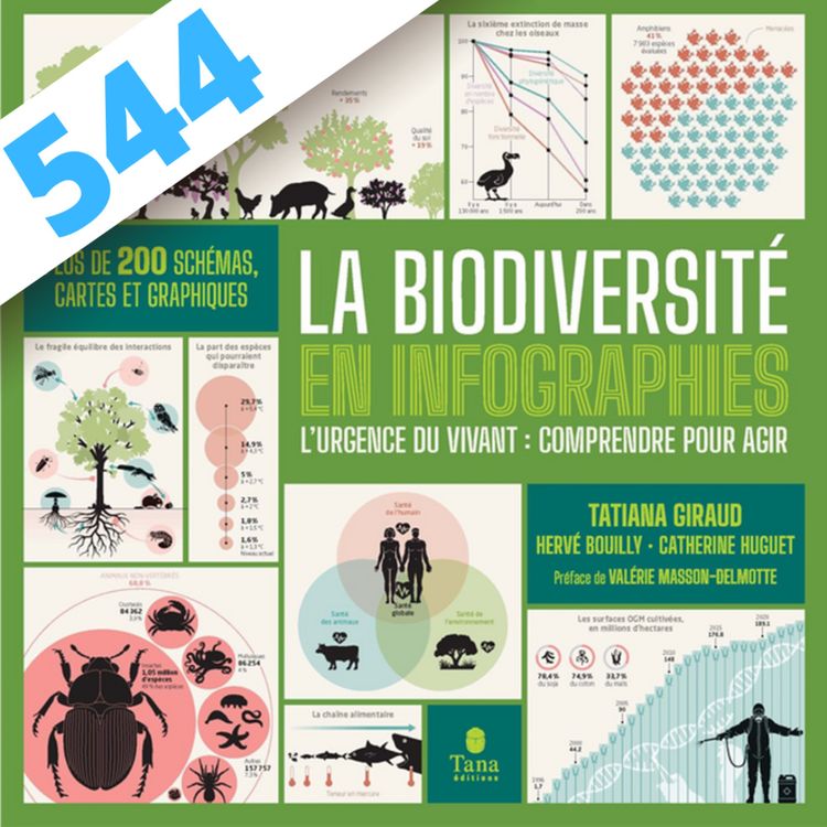 cover art for 544 - InfograVie - La Biodiversité en infographies