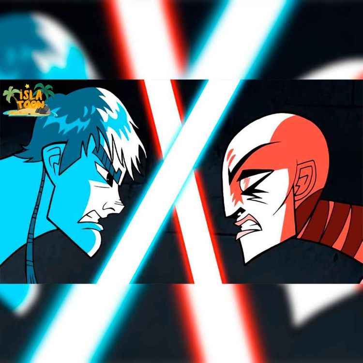 cover art for Brillantes Momentos de la Animación - Anakin vs Asajj Ventress