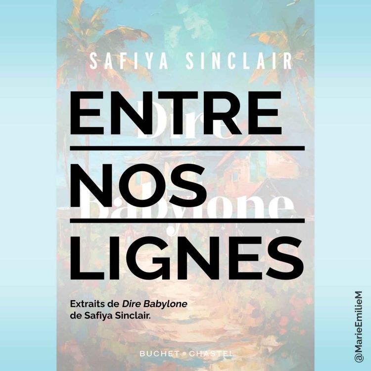 cover art for Safiya Sinclair, Dire Babylone