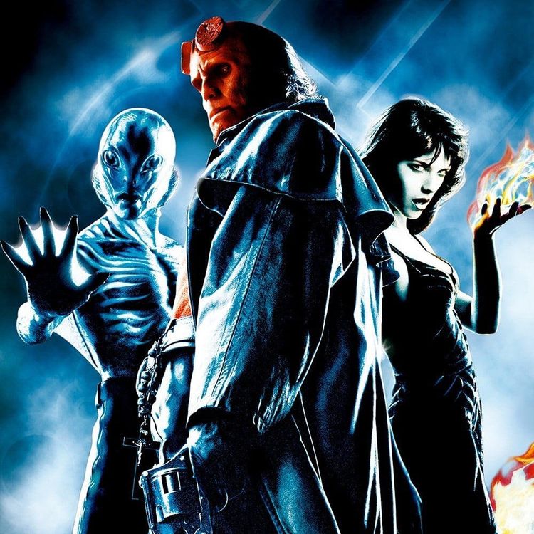 cover art for 46: Hellboy (2004) & Hellboy II (2008)