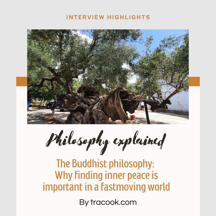 cover art for Why Finding Inner Peace Is Important In A Fastmoving World - Buddhist philosophy explained