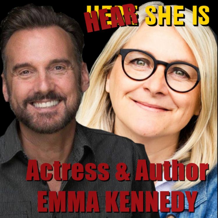 cover art for HEAR SHE IS / AUTHOR / EMMA KENNEDY