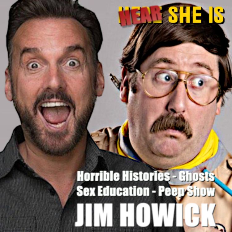cover art for HEAR SHE IS / HORRIBLE HISTORIES / JIM HOWICK