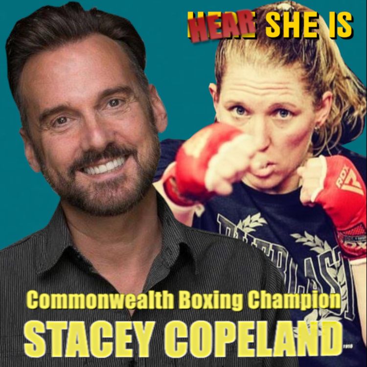 cover art for HEAR SHE IS / COMMONWEALTH BOXING CHAMPION / STACEY COPELAND