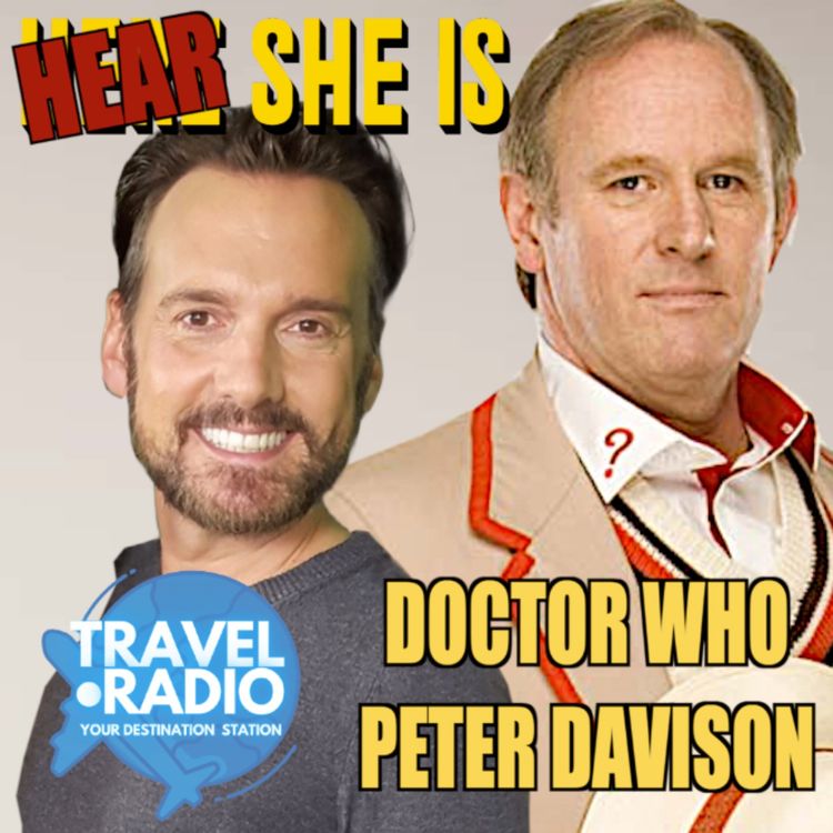 cover art for HEAR SHE IS / DR WHO / PETER DAVISON