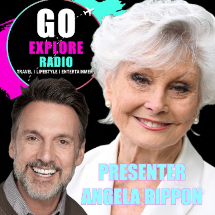 cover art for HERE SHE IS / NEWS READER / ANGELA RIPPON
