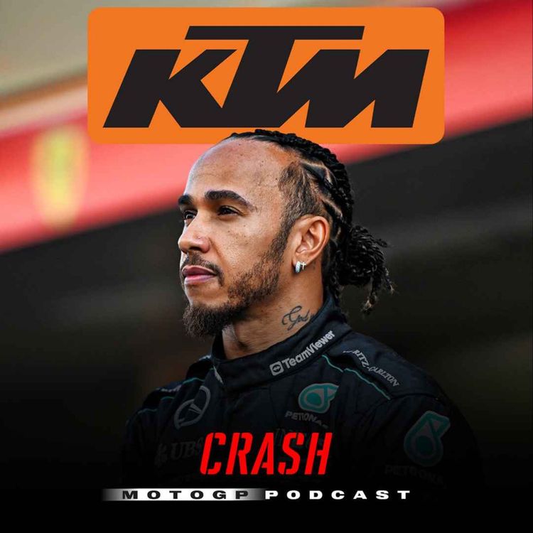 cover art for KTM to remain in MotoGP for 2025 + Lewis Hamilton investment?