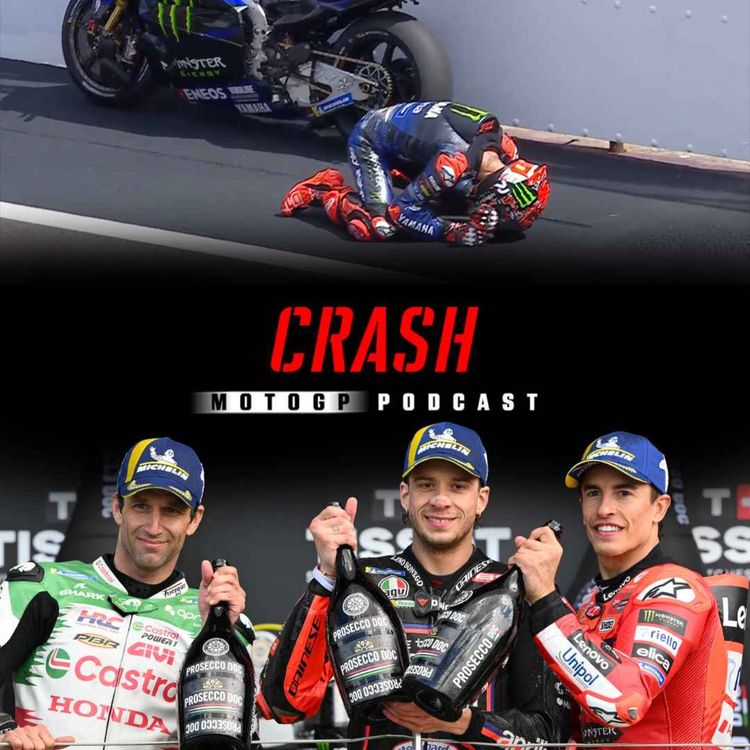 cover art for Heartbreak for Fabio Quartararo as Bezzecchi timely delivers for Aprilia 🇬🇧