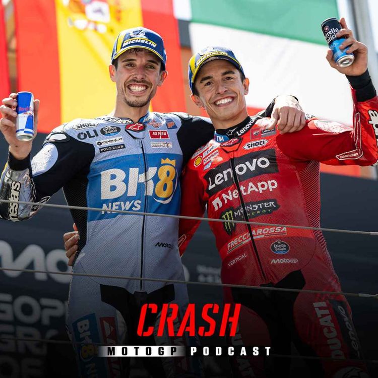 cover art for Marquez Masterclass at Aragon as Bagnaia finds a solution