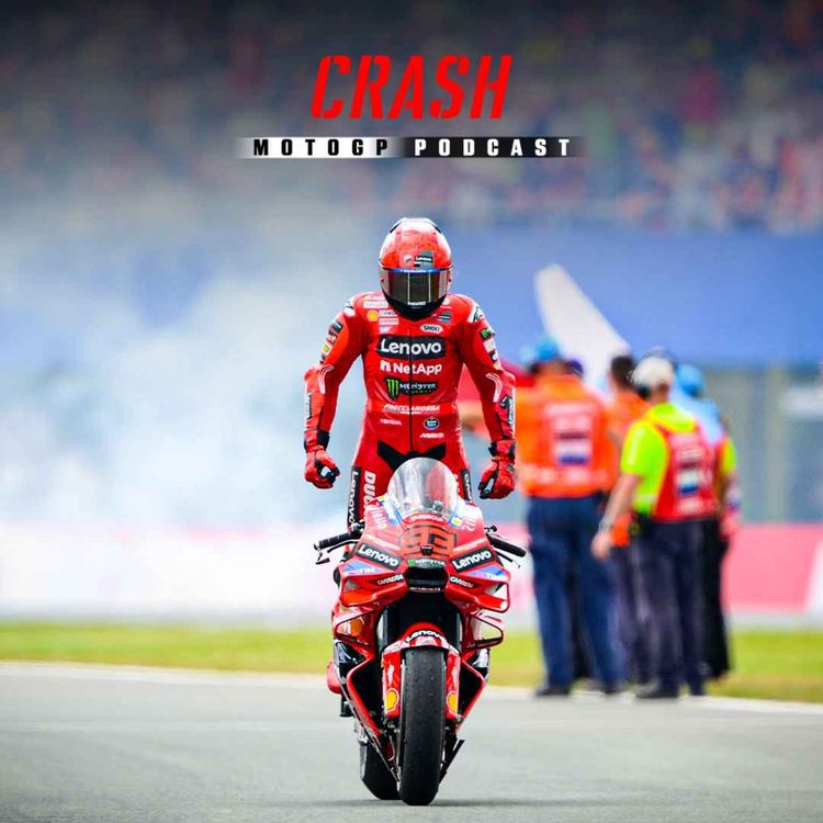 cover art for Will Marc Marquez reclaim his crown as King of the Sachsenring? 👑