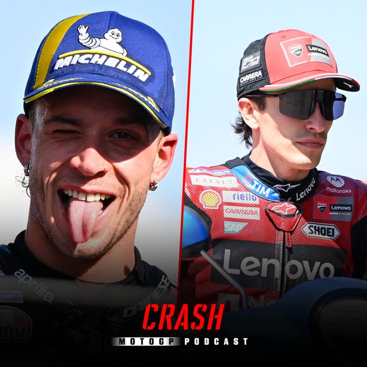 cover art for Bezzecchi Dominates Thailand as Marquez and Acosta Clash 