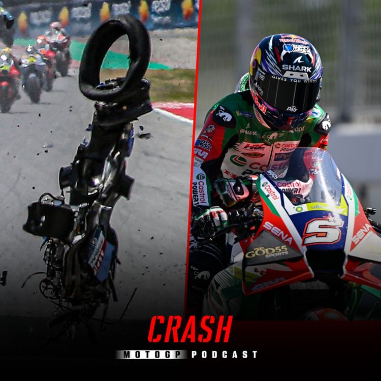 cover art for Zarco and Marquez Crashes Overshadow Diggia Catalan Win