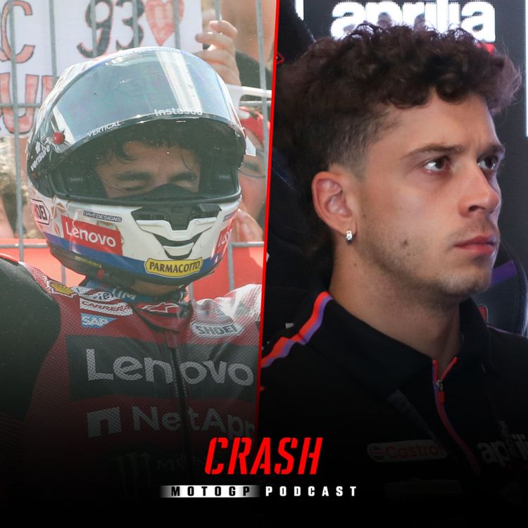 cover art for Marquez Reduces Gap To 40 As Bezzecchi Banned For Marshal Strike