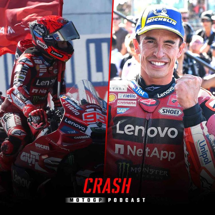 cover art for Was Misano the beginning of the end for Aprilia’s title hopes? | Crash MotoGP Podcast
