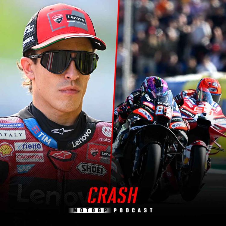 cover art for Joe Achilles on Marquez vs Rossi and how the sport needs to grow | Crash MotoGP Podcast