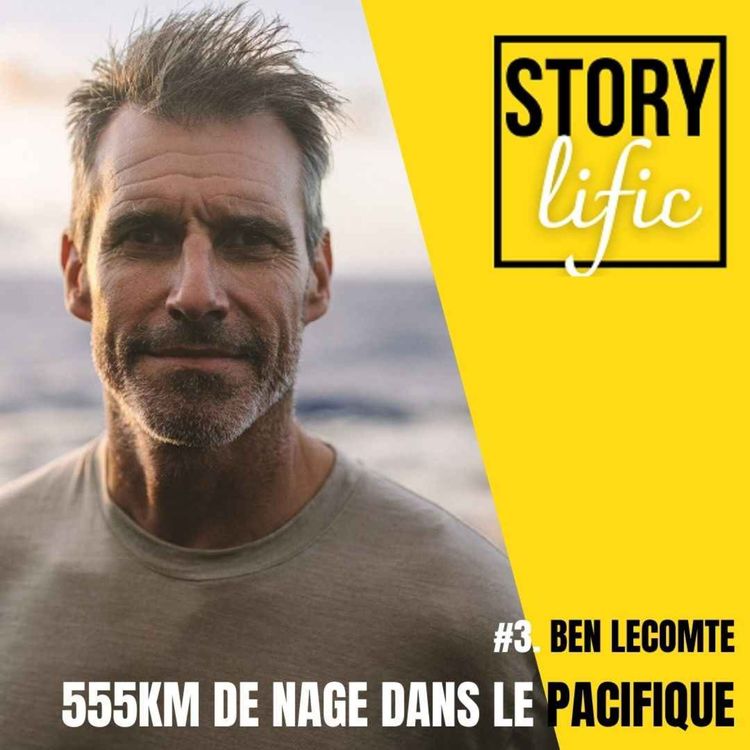 cover art for Ben Lecomte, 555 km de nage entre plastique et Pacifique