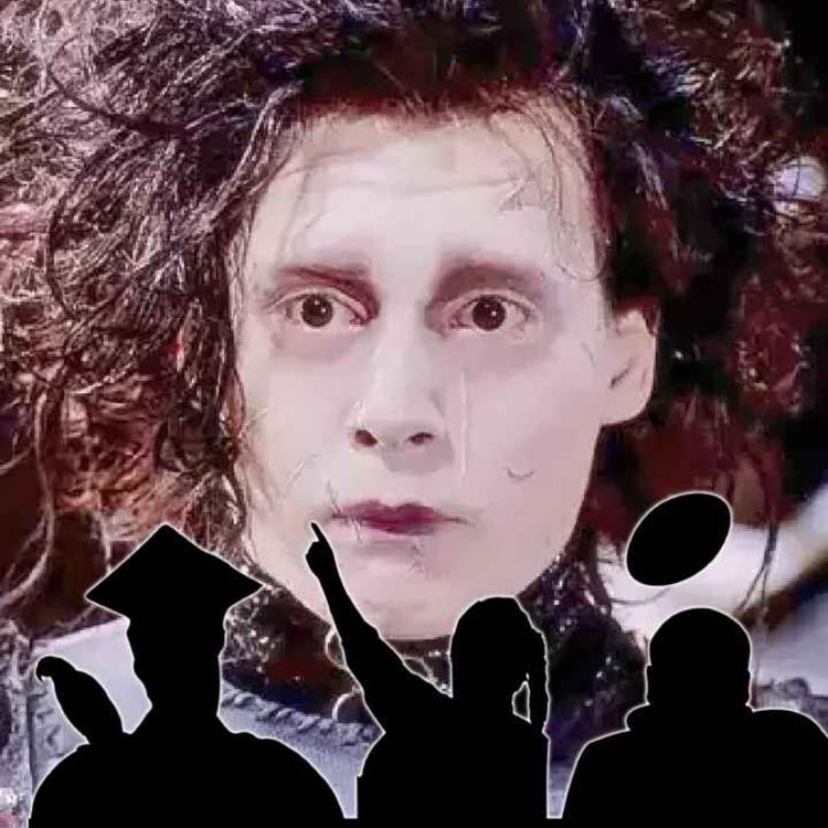 cover art for 'Winona Ryder Is Normal' | Edward Scissorhands