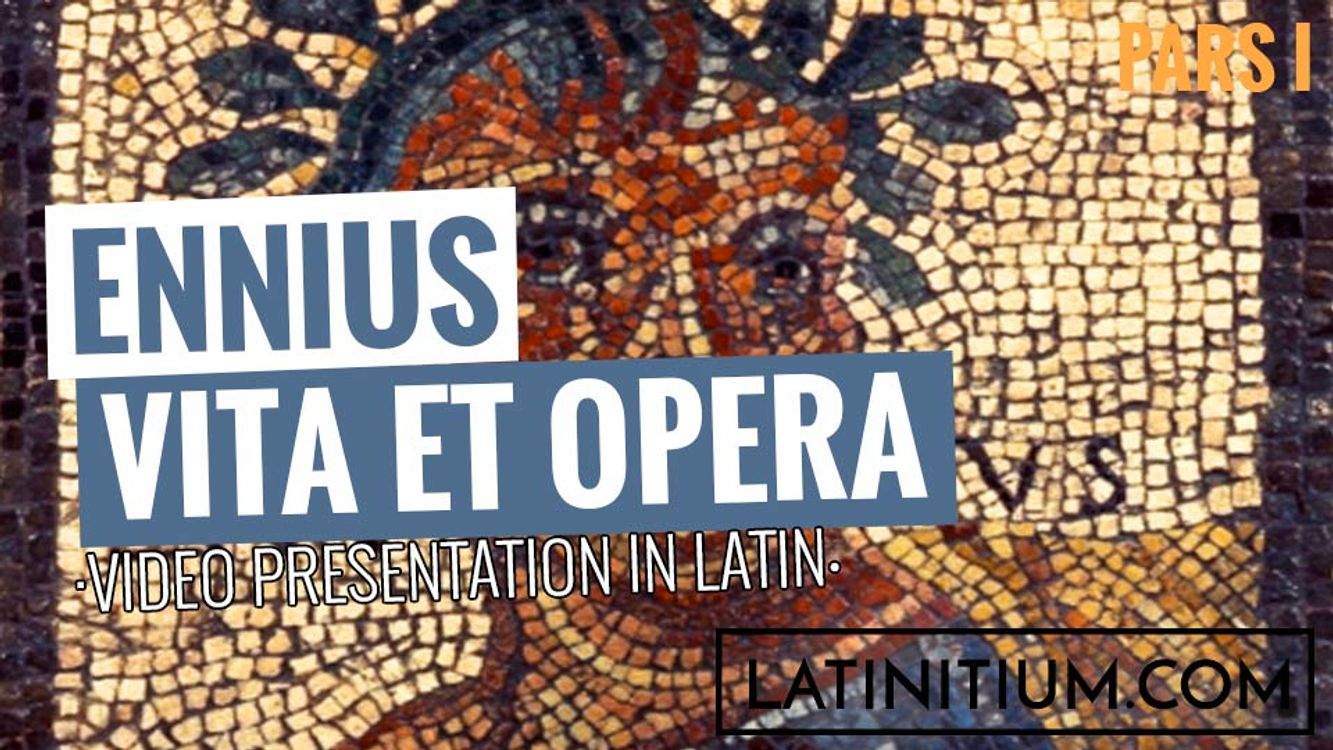 cover art for The life and works of Ennius (Episode in Latin)