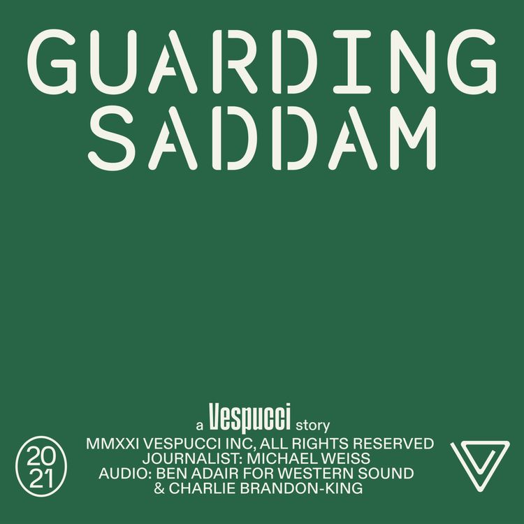 cover art for Guarding Saddam