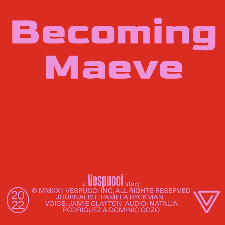 cover art for Becoming Maeve