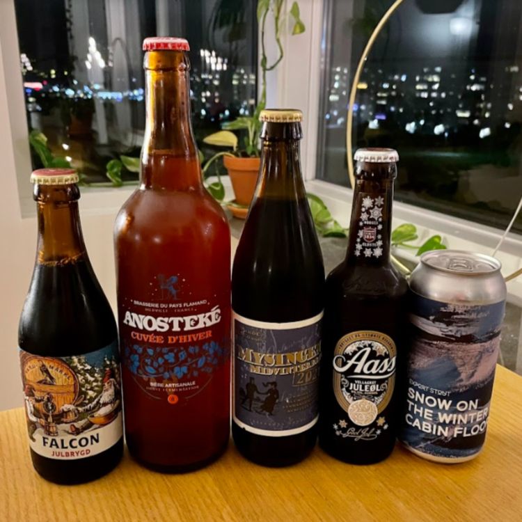 cover art for Ep. 15 - Julöl, torkad skinka, romerska bågar, daddlar och fernet branca