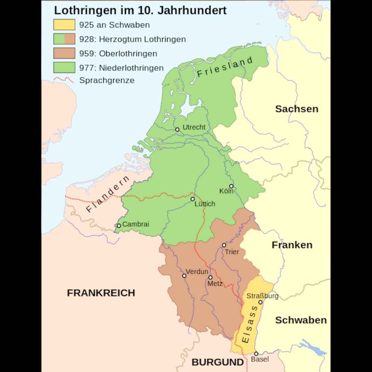 cover art for Heinrich, Karl und Giselbert – oder – Das Ostreich, die Westfranken und Lotharingien