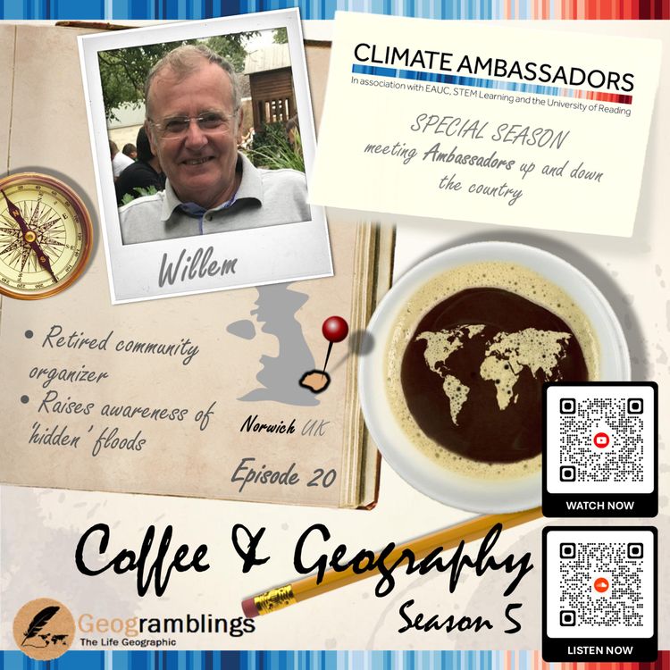 cover art for Coffee & Geography 5x20 Willem Buttinger (East-based Climate Ambassador)