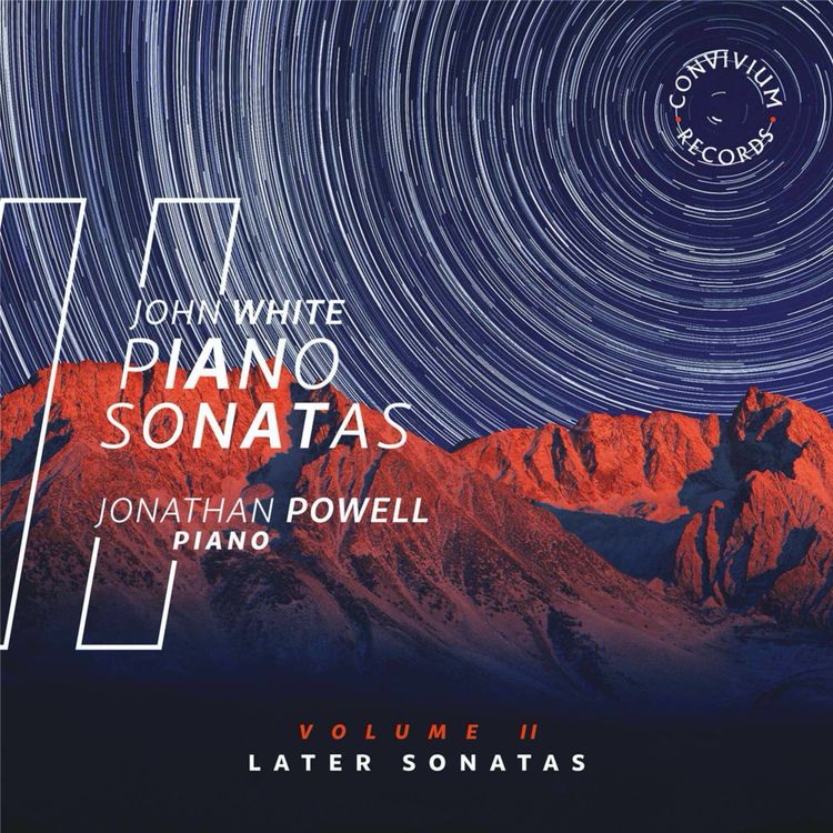 cover art for Soundmaking ep. 60: Jonathan Powell: John White's "Piano Sonatas, volume 2"