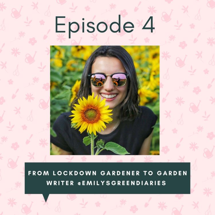 cover art for From lockdown gardener to garden writer with @emilysgreendiary