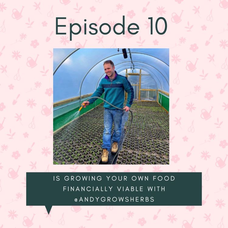 cover art for Is growing your own food financially viable with @andygrowsherbs