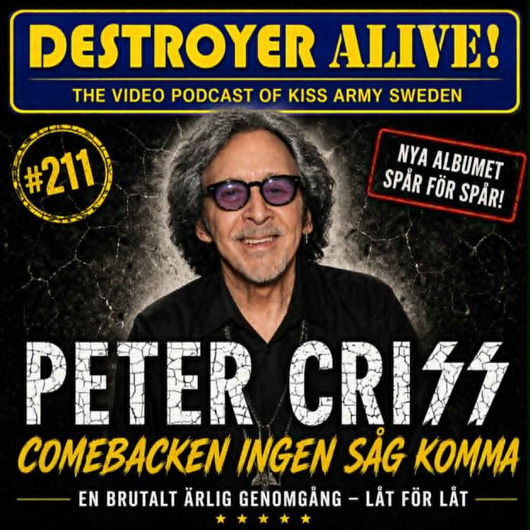 cover art for 211. Peter Criss är tillbaka – vi betygsätter Catmans nya album låt för låt