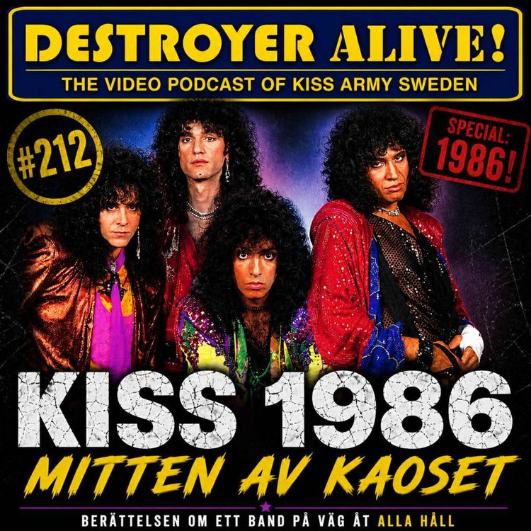 cover art for 212. Året 1986 - då håret var högre än förnuftet 