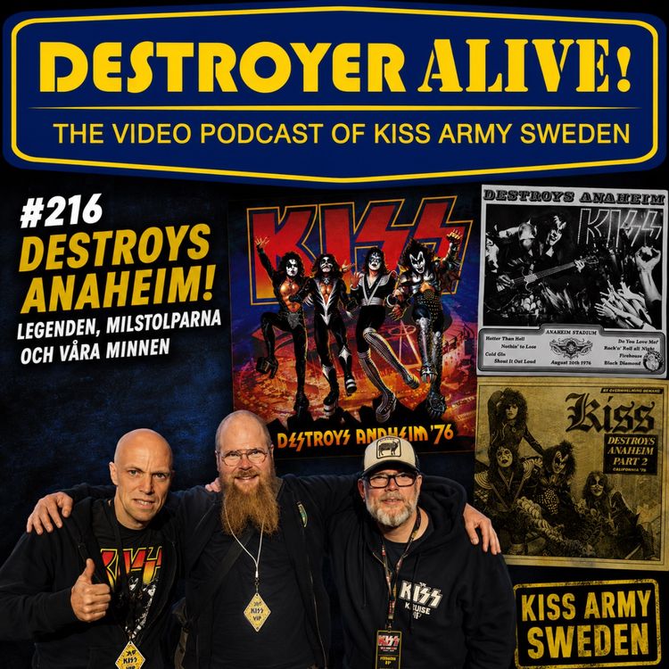 cover art for 216. Destroys Anaheim '76 – Därför är detta KISS bästa officiella livesläpp