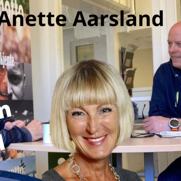 cover art for Vi snakker med Anette Aarsland, puste-ekspert og forfatter av boka Pusten.