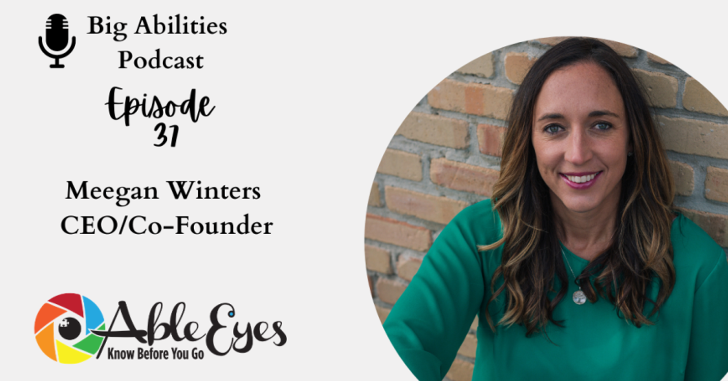 cover art for Pod 37: Meegan Winters of Able Eyes