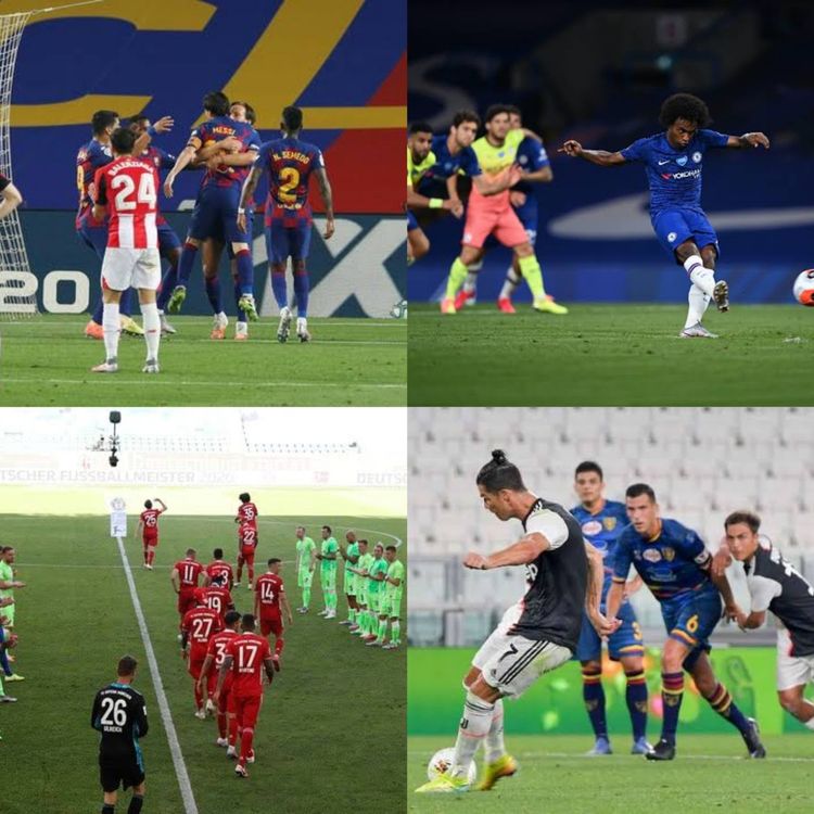 cover art for #32 - Panorama do Futebol Europeu no Pós Quarentena