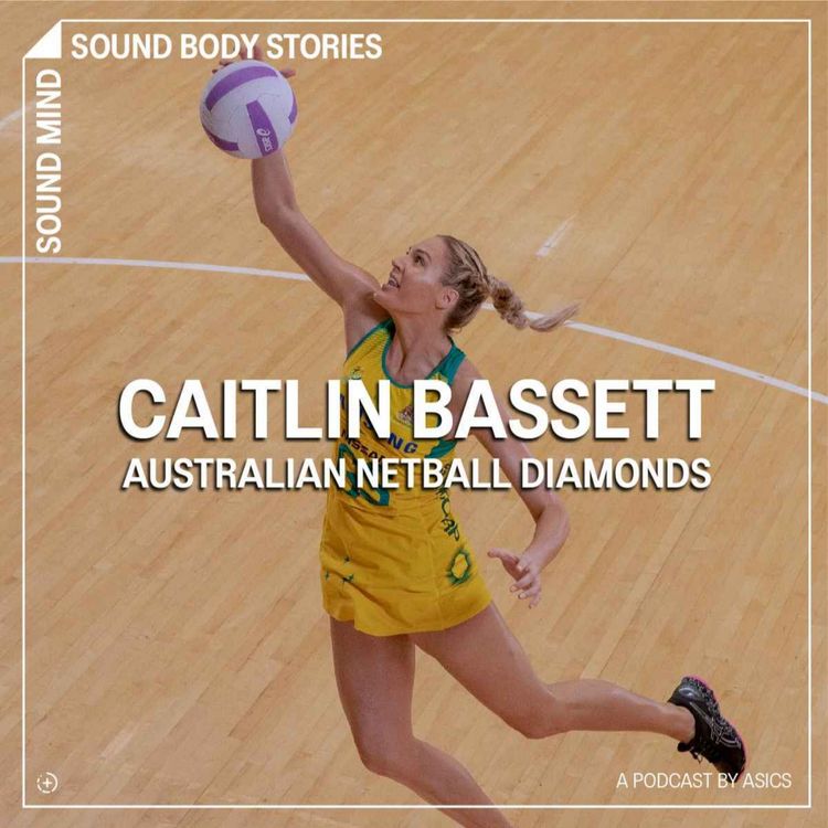 cover art for Caitlin Bassett - Australian Diamonds Netball Player. 