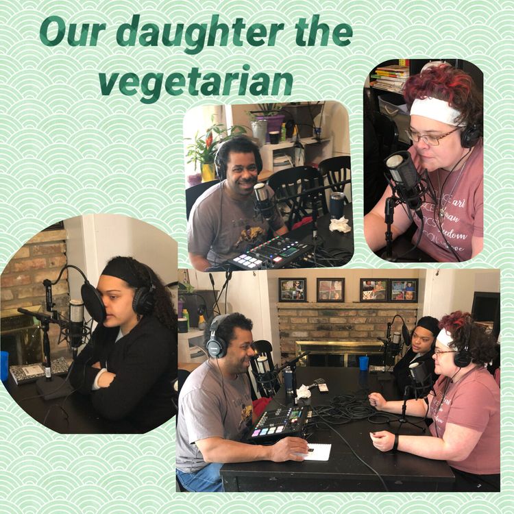 cover art for Our daughter the vegetarian
