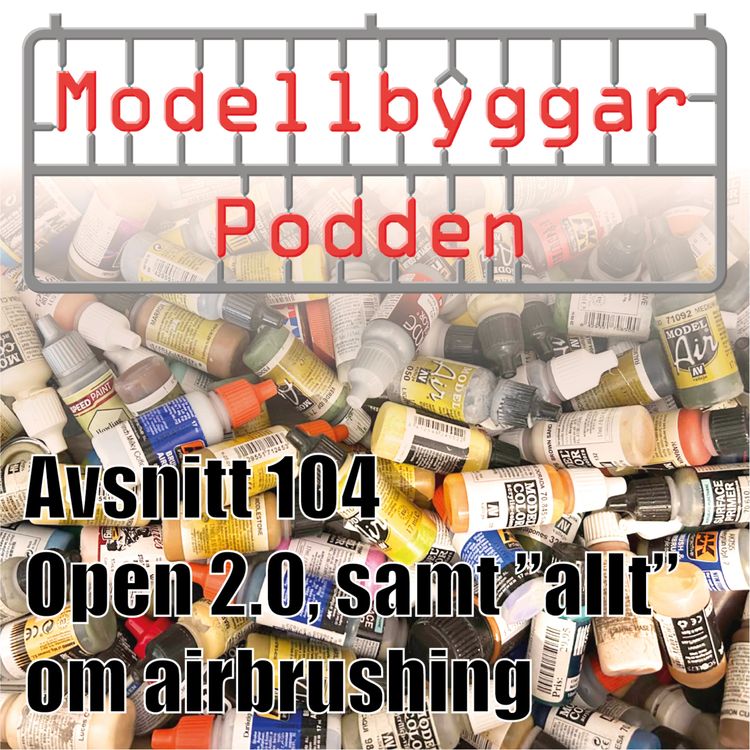 cover art for 104. Open 2.0, samt "allt" om airbrushing