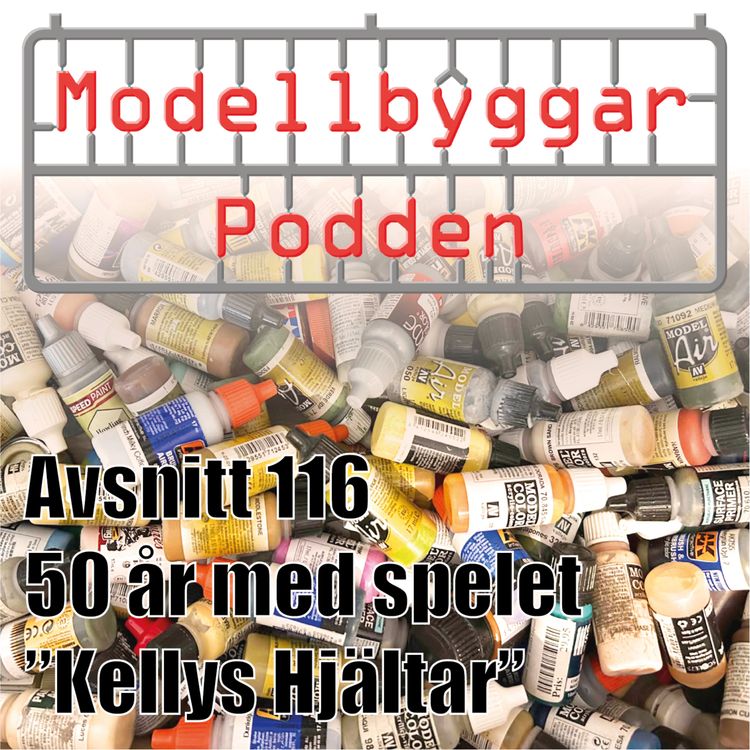 cover art for 116. 50 år med spelet "Kellys hjältar"