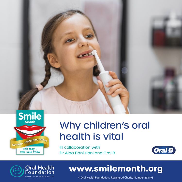 cover art for Managing Children's Oral Health