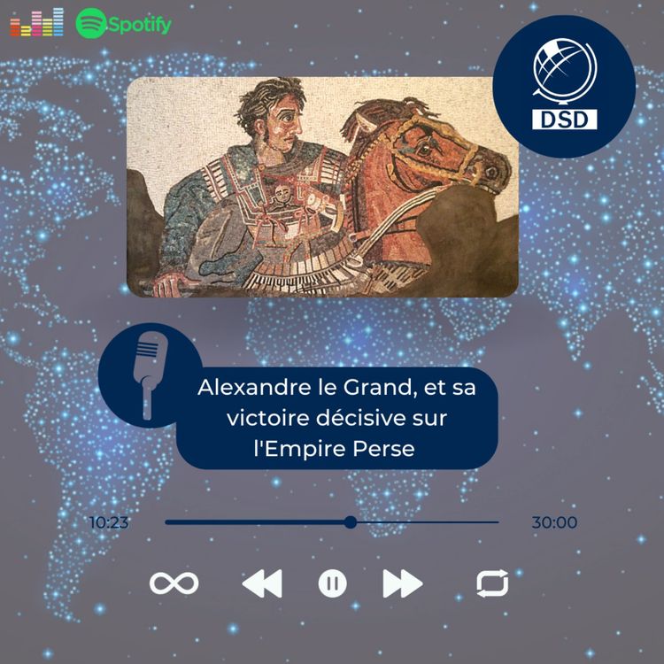 cover art for Stratégique #6 - Alexandre le Grand, et sa victoire décisive contre l'Empire Perse