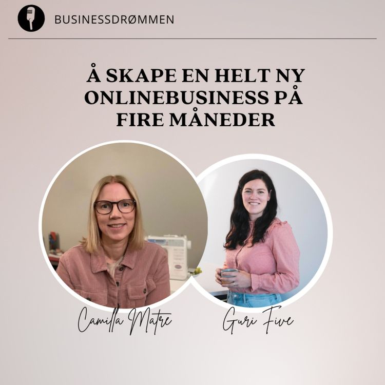 cover art for Hvordan skape en ny onlinebusiness på 4 måneder
