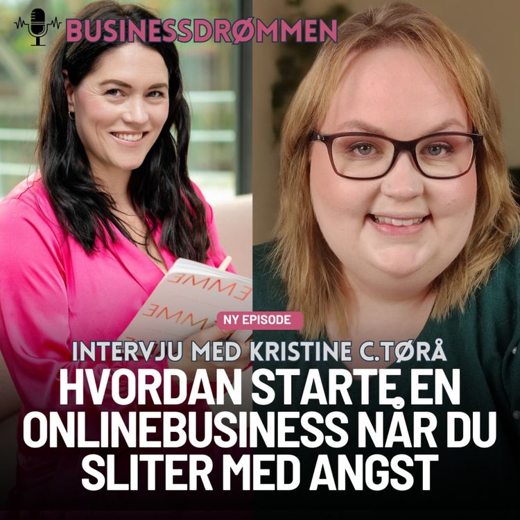 cover art for Hvordan starte en onlinebusiness når du sliter med angst