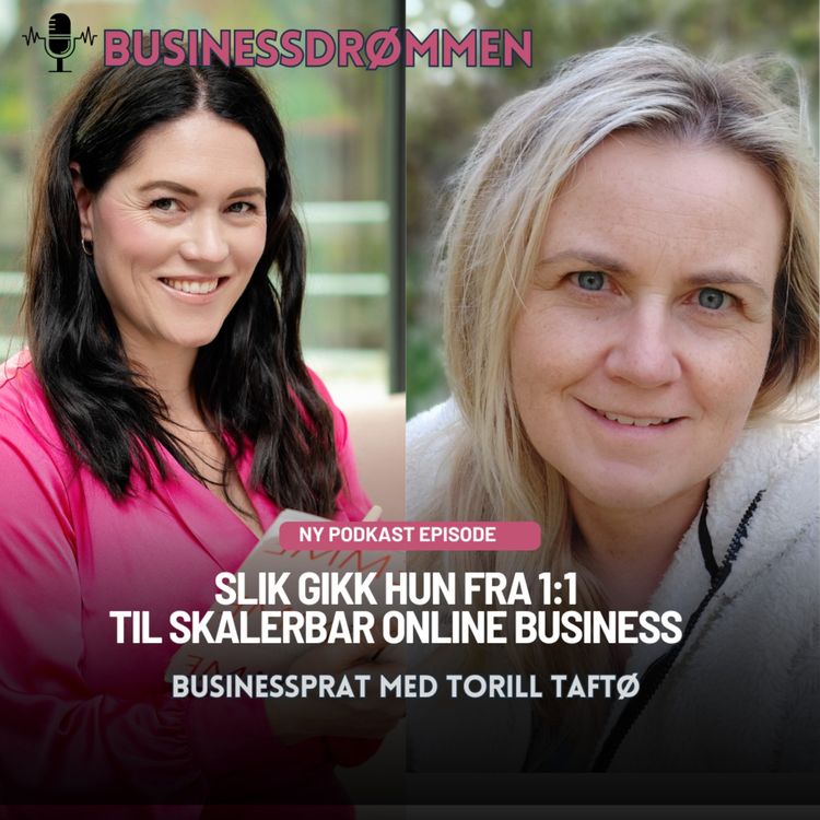 cover art for Slik gikk hun fra 1:1 til skalerbar online business 