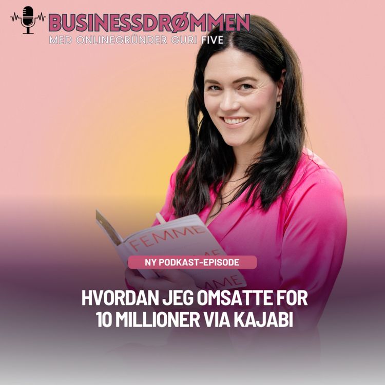 cover art for Hvordan jeg omsatte for 10 millioner via Kajabi