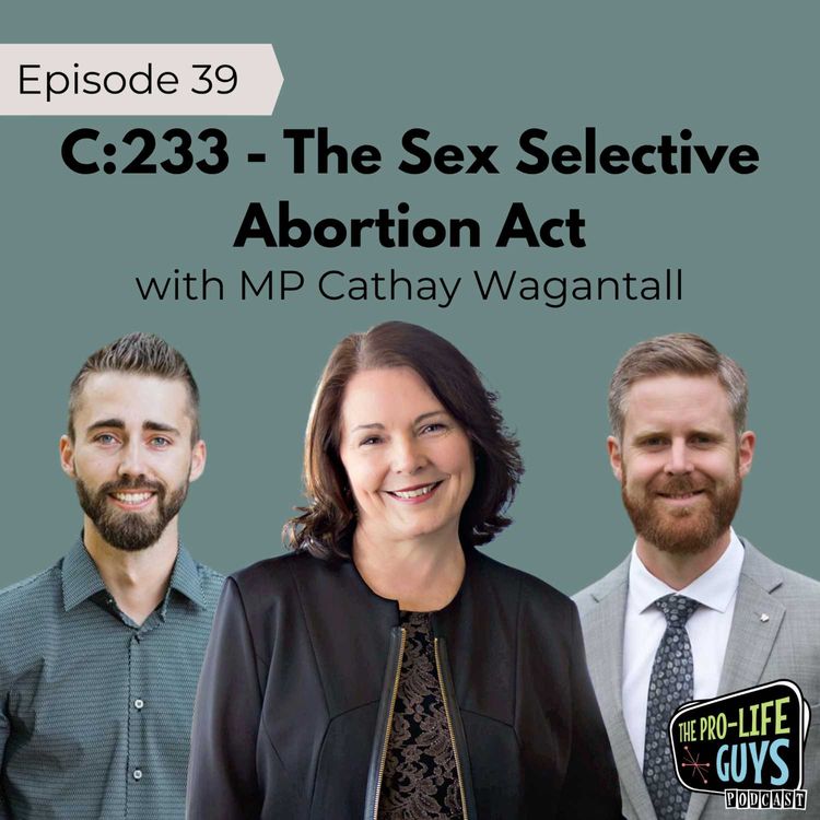 cover art for 39: Stopping Sex-Selective Abortion in Canada | MP Cathay Wagantall