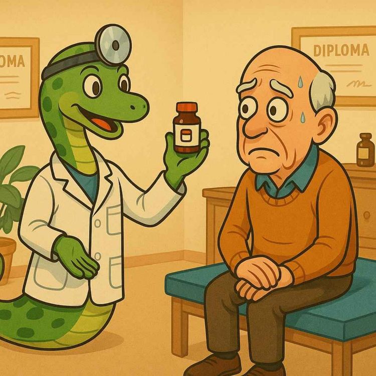 cover art for The Snake Doctor Will See You Now (4 minutes)